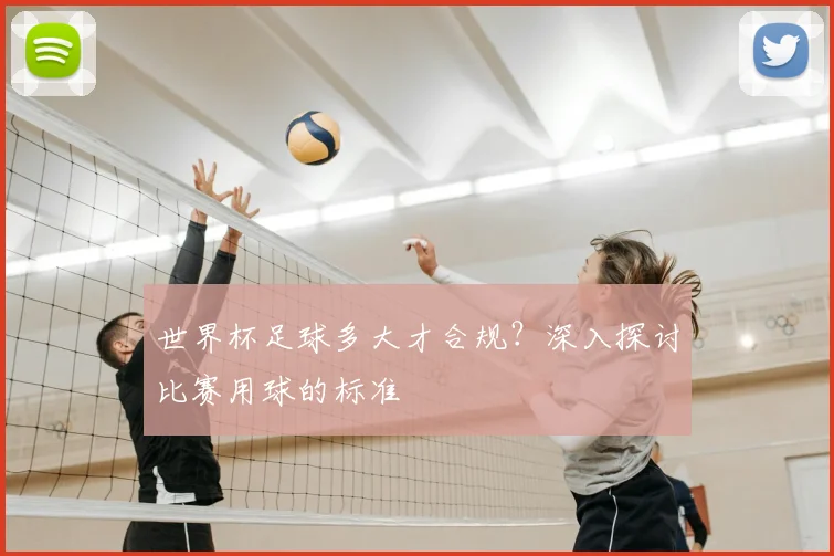 世界杯足球多大才合规？深入探讨比赛用球的标准